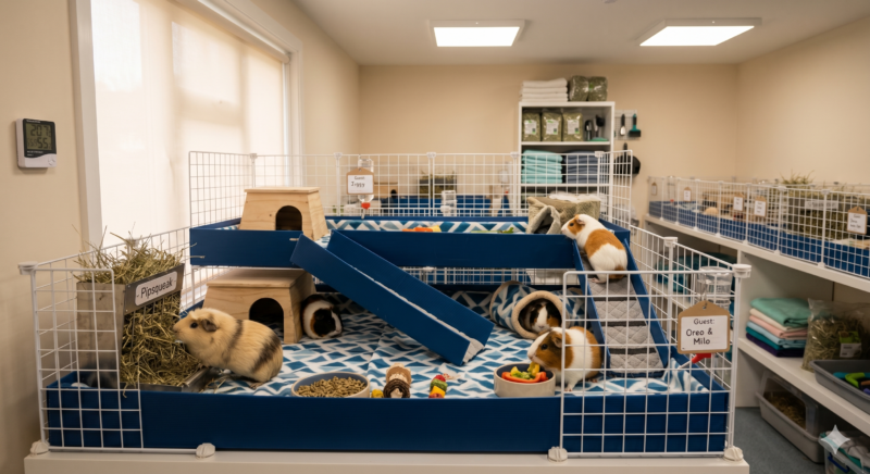 Piggy Palace | Luxury Indoor Guinea Pig Boarding
